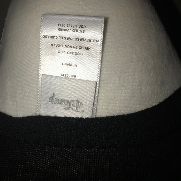 Disney Mickey and Minnie medium sweater top - Picture 4 of 4